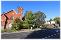 Photo Taken October 11, 2019...the former Morganston United Church and Cobbing Antiques Photo Taken October 11, 2019...the former Morganston United Church and Cobbing Antiques