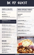 Menu posted March 30, 2022