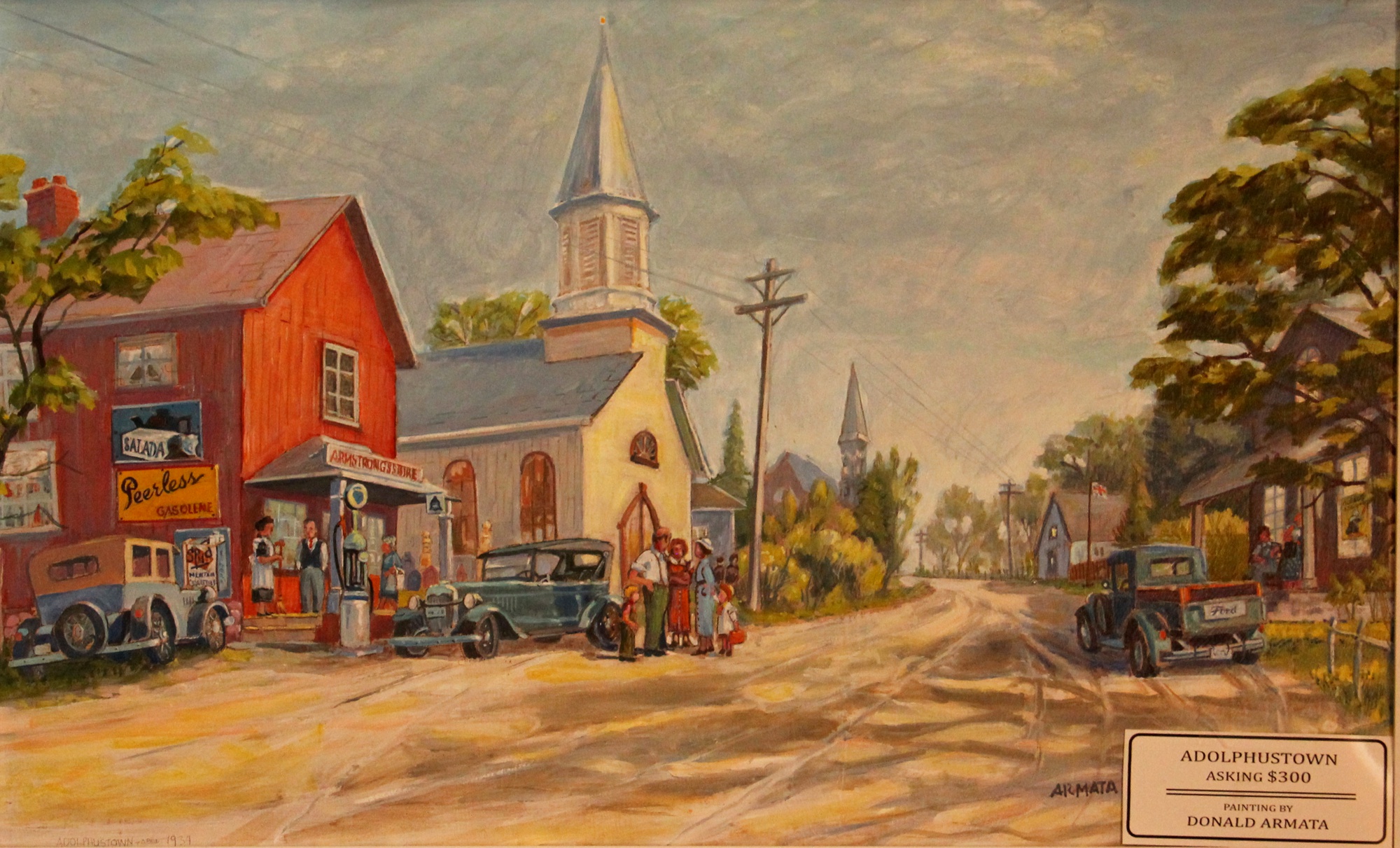 Original Oil by Donald Armata Phone (705) 653-0104 Used with permission May 05, 2015 Original Oil by Donald Armata Phone (705) 653-0104 Used with permission May 05, 2015