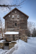 Maitland Mill The mill was built in the present day village of Gorrie by the seven Leach brothers in 1856 as a gristmill and operated until 1962.