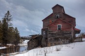 Hillsdale Mill Built in 1833 by Thomas Anderson and Jacob Gill in the Town of Hillsdale for the Ojibway First Nation. The mill was purchased by the Rumble Family in 1907 who operated it for many years. All operations ceased in 1995.