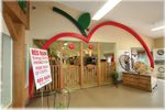Our new look in the lobby! We re-arrange seasonally, too!